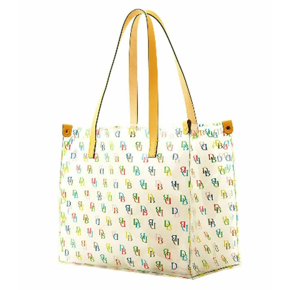 NWT Dooney Bourke Clear IT Medium Shopper Bag Purse Tote